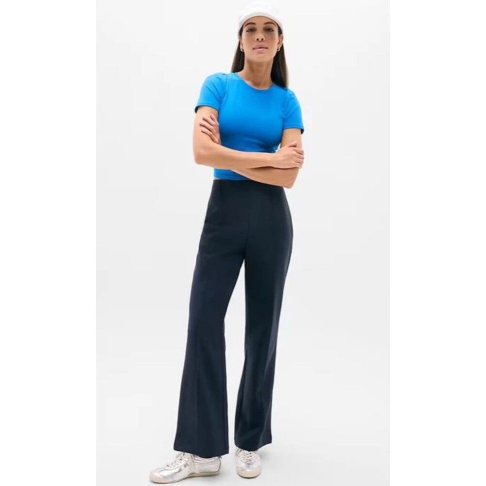 Athleta - All Ways High Rise Bootcut Pant  Blue Size 10 New